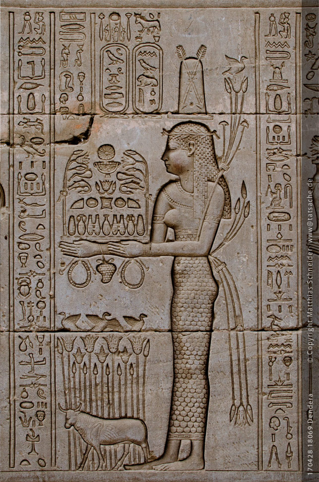 Fotografie (c) Matthias_Schneider Ägypten 170428_18069_Hathor-Tempel_Dendera