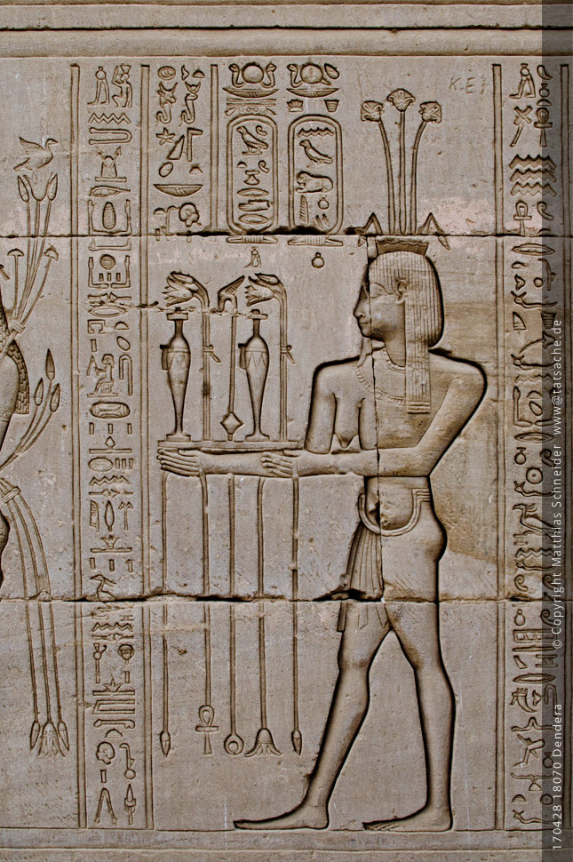 Fotografie (c) Matthias_Schneider 170428_18070 Ägypten_Hathor-Tempel_Dendera