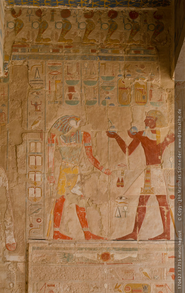Fotografie (c) Matthias_Schneider Ägypten 170427_17715_Hatschepsut_Tutmoses 3_Horus
