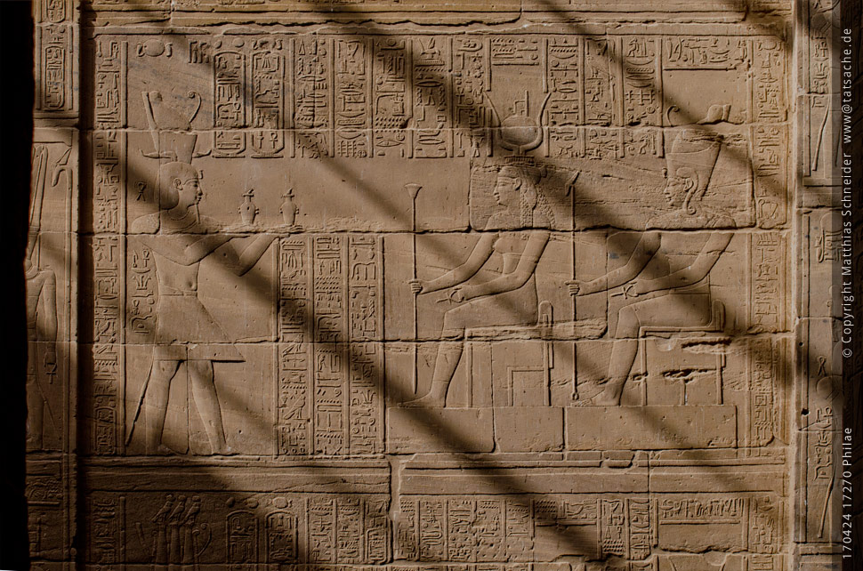 Fotografie (c) Matthias_Schneider Ägypten 170424_17270_Philae-Tempel_Isis